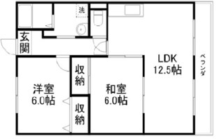 グランパティー小柿の物件間取画像